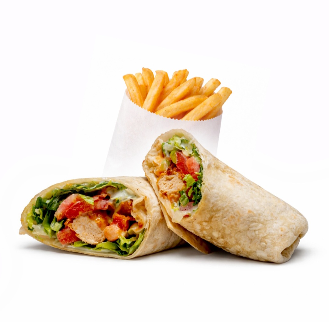 Chicken Wrap + Chips